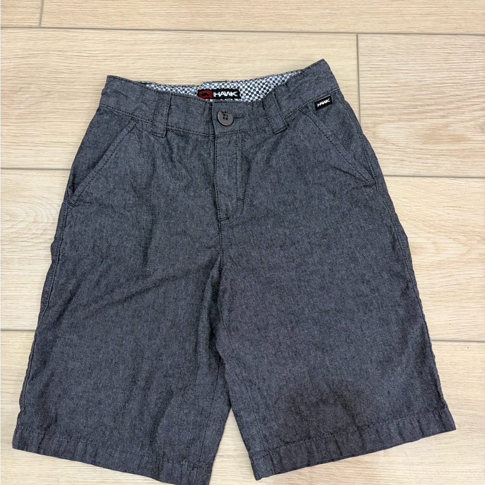 Tony Hawk Boys Dark Gray Golf Shorts. Size Youth 7
